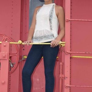 Boutique ruffle top